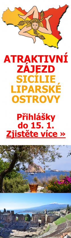 Zájezd Sicílie a Liparské ostrovy Zájezd Sicílie a Liparské ostrovy